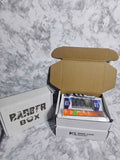 Actual stocked Custom Barber Box with Gillette Mach3 razor, refills, Fusion5 shave gel and Wilkinson Sword blades