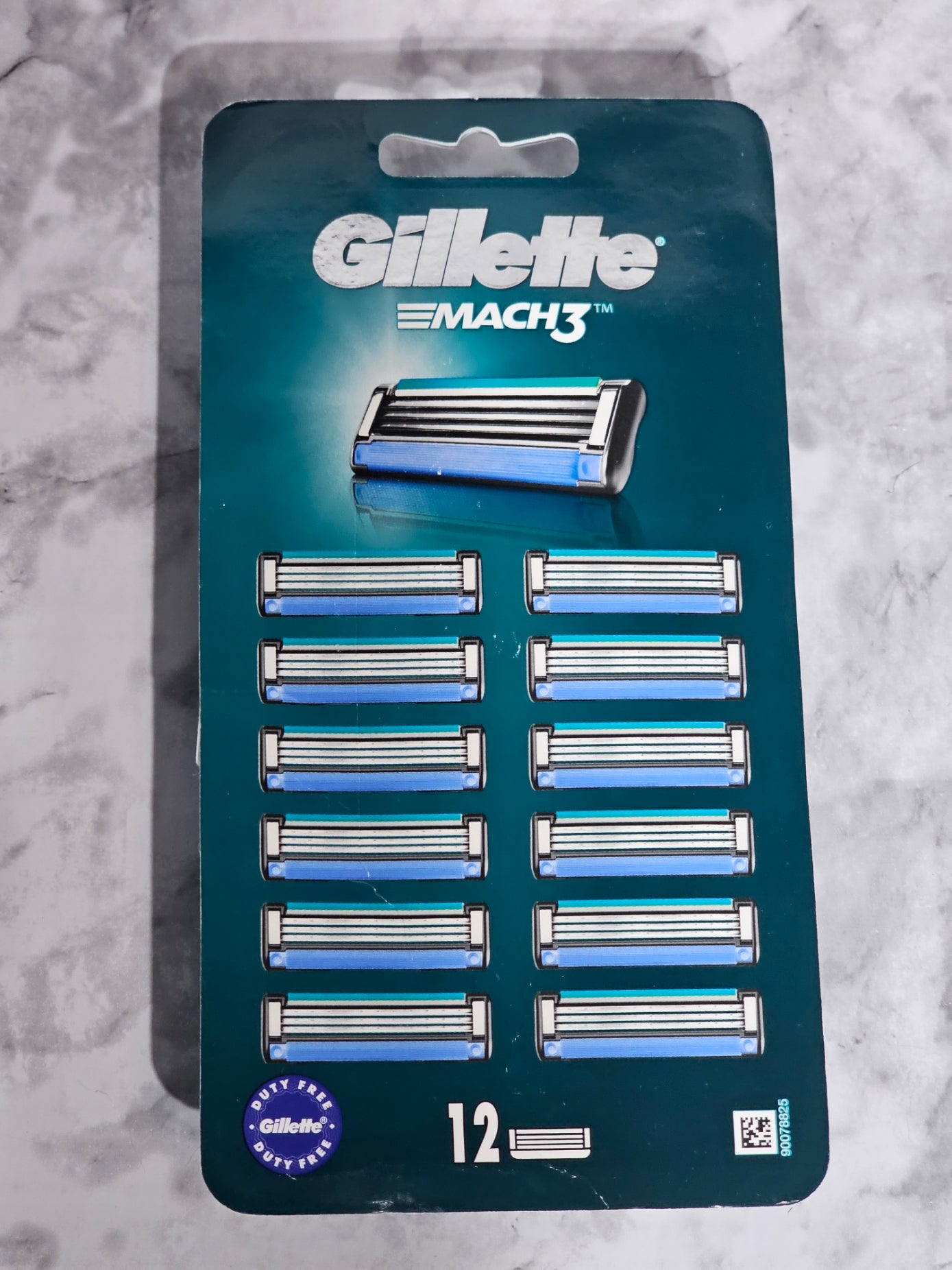 Gillette Mach3 Razor Cartridge Refills — 12 Count Bulk Precision