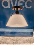 Actual photograph of the Avec Avery A350001-31M retail carton showing the fixture, stock dimensions and visible scuffs and edge wear.