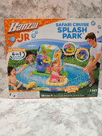 Banzai Jr. Safari Cruise 4-in-1 Splash Park & Toddler Pool