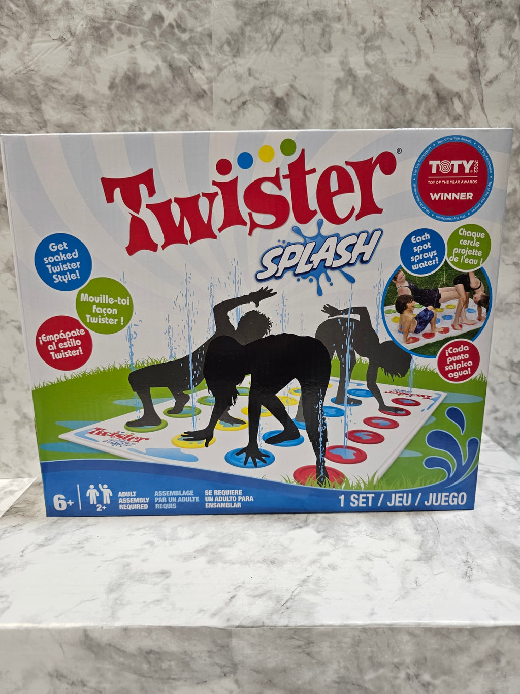 Twister Splash Water Outdoor Game - Award-Winning Yard Fun
