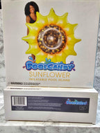 PoolCandy Sunflower Inflatable Pool Island - 60 Inch