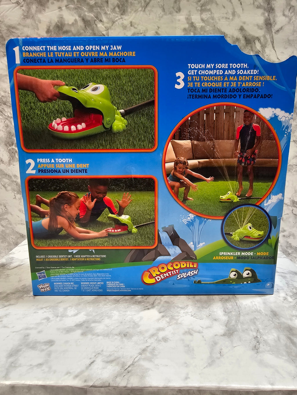 Crocodile Dentist Splash Water Outdoor Game