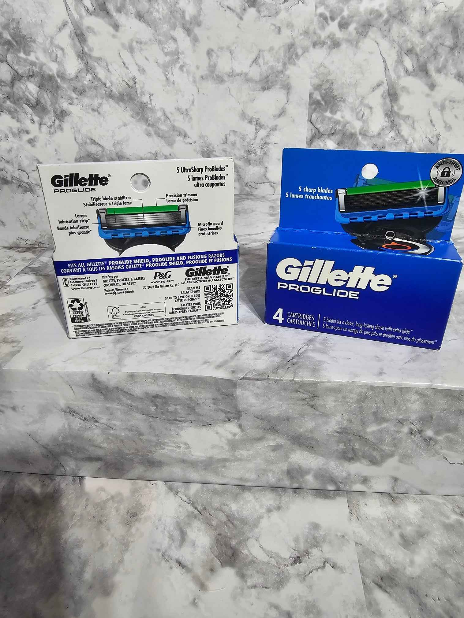 Gillette ProGlide Men's Razor Blade Refills - 4 Count
