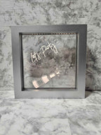 Simplee Adesso "Let's Party" LED Motion Light Box - Silver Frame