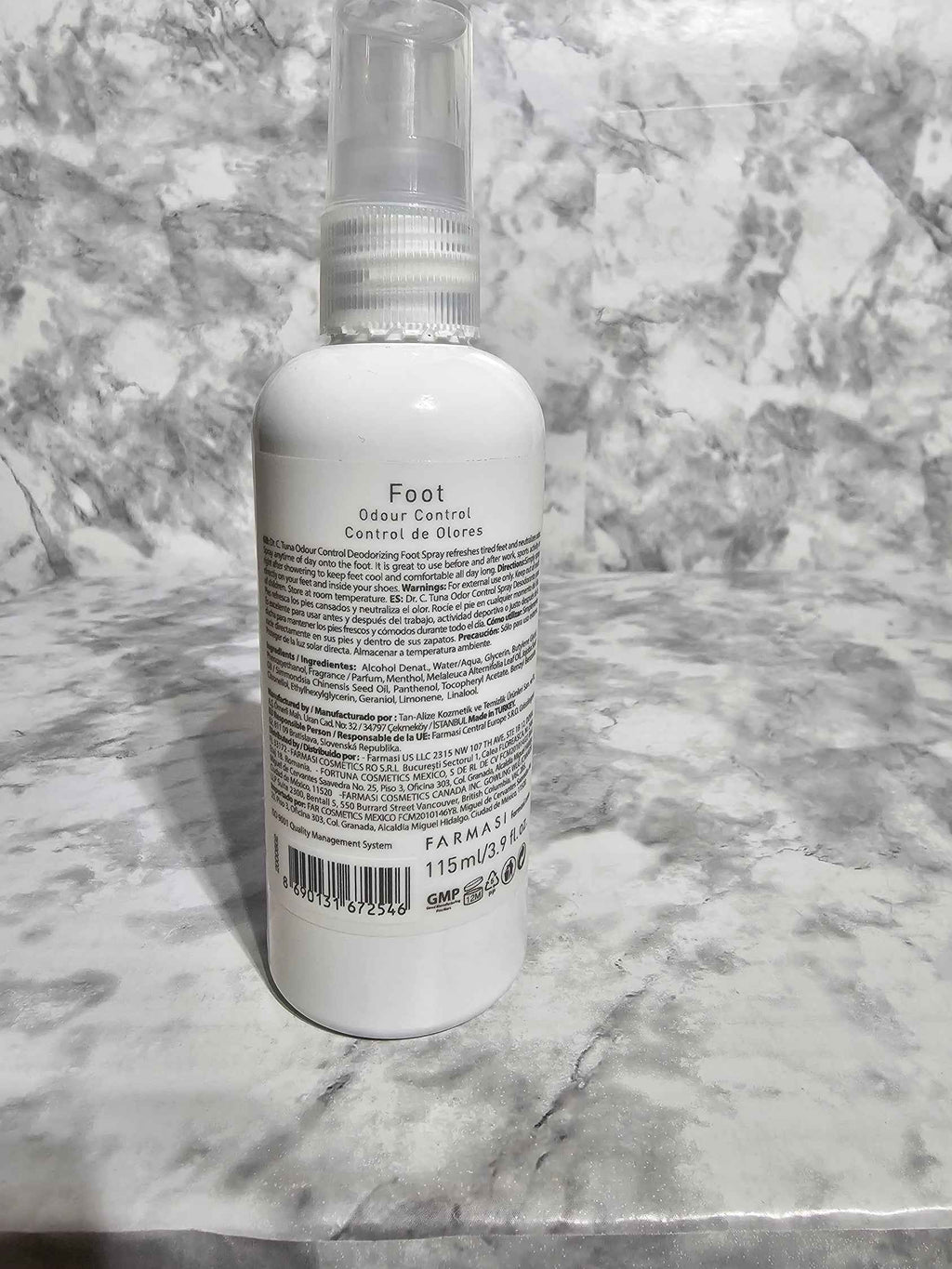 Dr. C. Tuna Foot Odour Control Deodorizing Spray - 3.9 fl oz