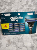 Gillette Mach3 Men's Razor Blade Refills - 15 Count Value Pack