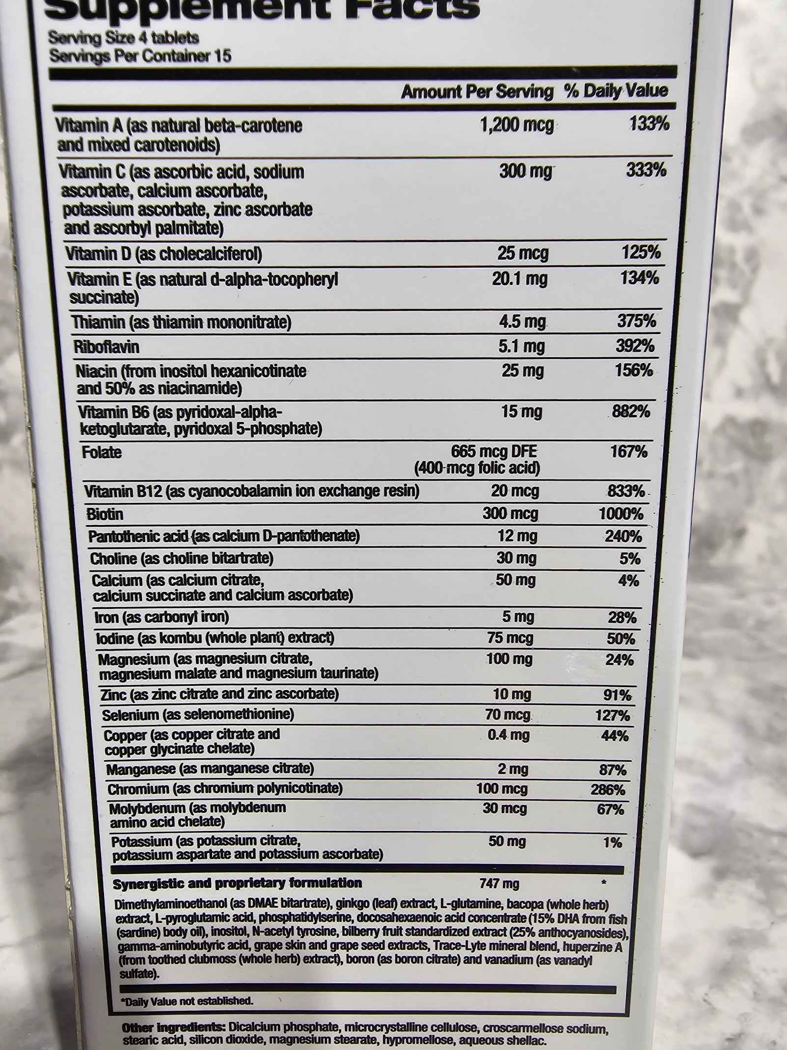 Focus Factor Extra Strength Nutrition for the Brain - 60 Tablets