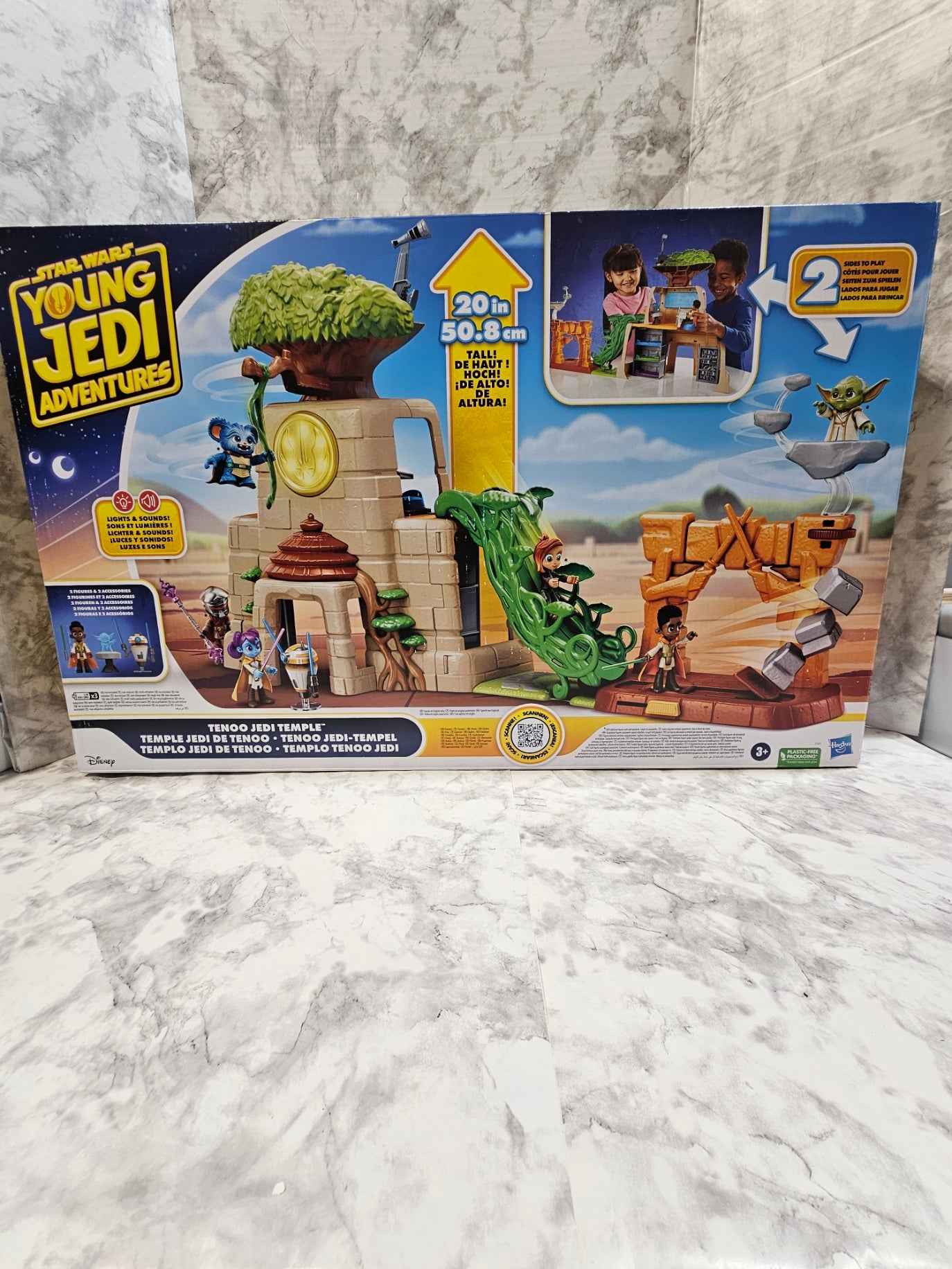 Star Wars Young Jedi Adventures Tenoo Jedi Temple Playset