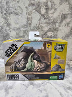 Actual photo of Star Wars The Bounty Collection Taming the Beast Pack with Grogu and Rancor box front
