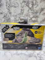 Actual photo of Star Wars Bounty Collection Grogu and Rancor Taming the Beast retail box side