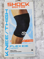 Shock Doctor Flex Ice Knee & Thigh Compression Sleeve (M)