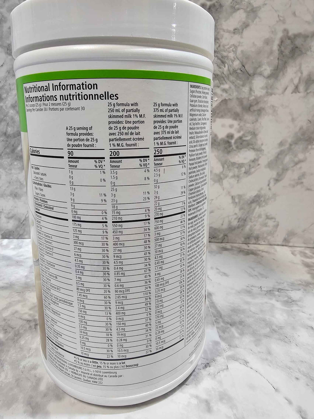 Herbalife Formula 1 Mango Pineapple Healthy Meal Shake Mix - 26.4 oz
