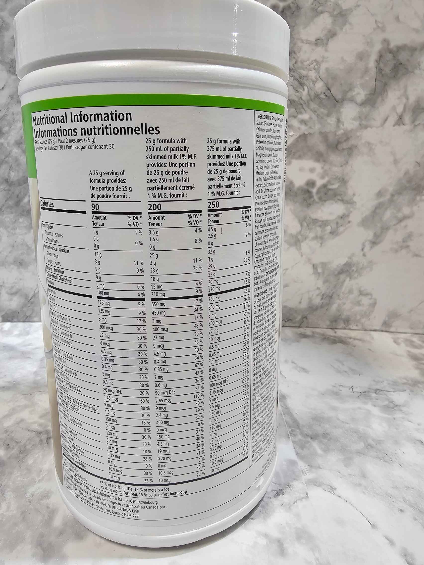 Herbalife Formula 1 Mango Pineapple Healthy Meal Shake Mix - 26.4 oz