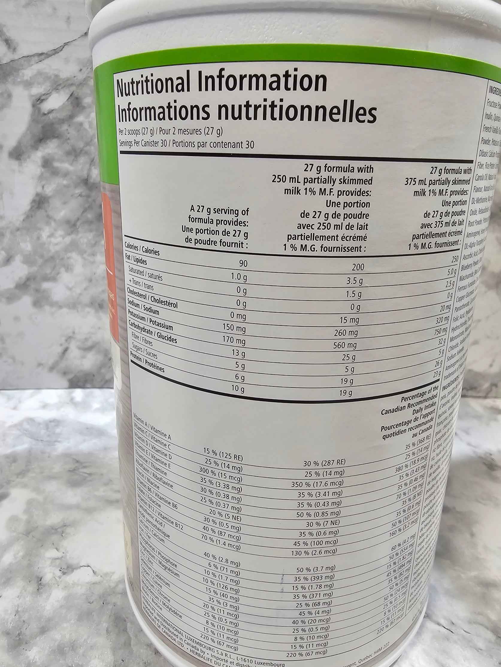 Herbalife Nutrition Formula 1 Select Natural Vanilla - 810g