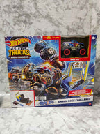 Hot Wheels Monster Trucks Arena Smashers Race Ace Smash Race Challenge