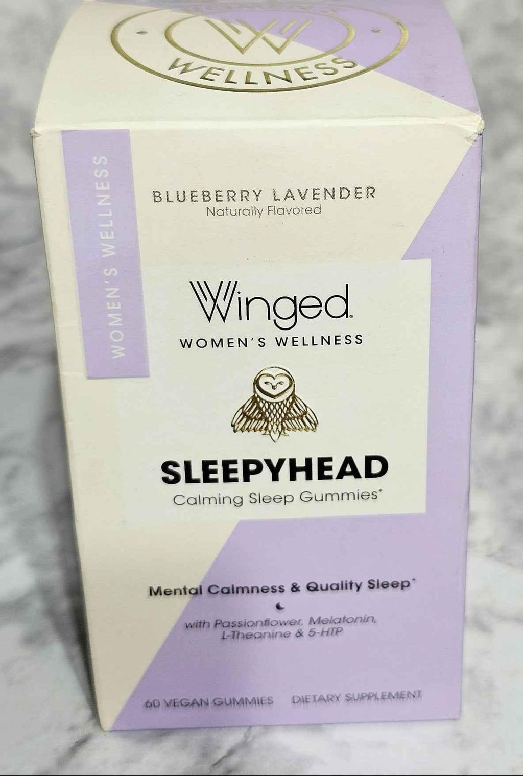 Winged Women's Wellness Sleepyhead Calming Sleep Gummies - 60 Count