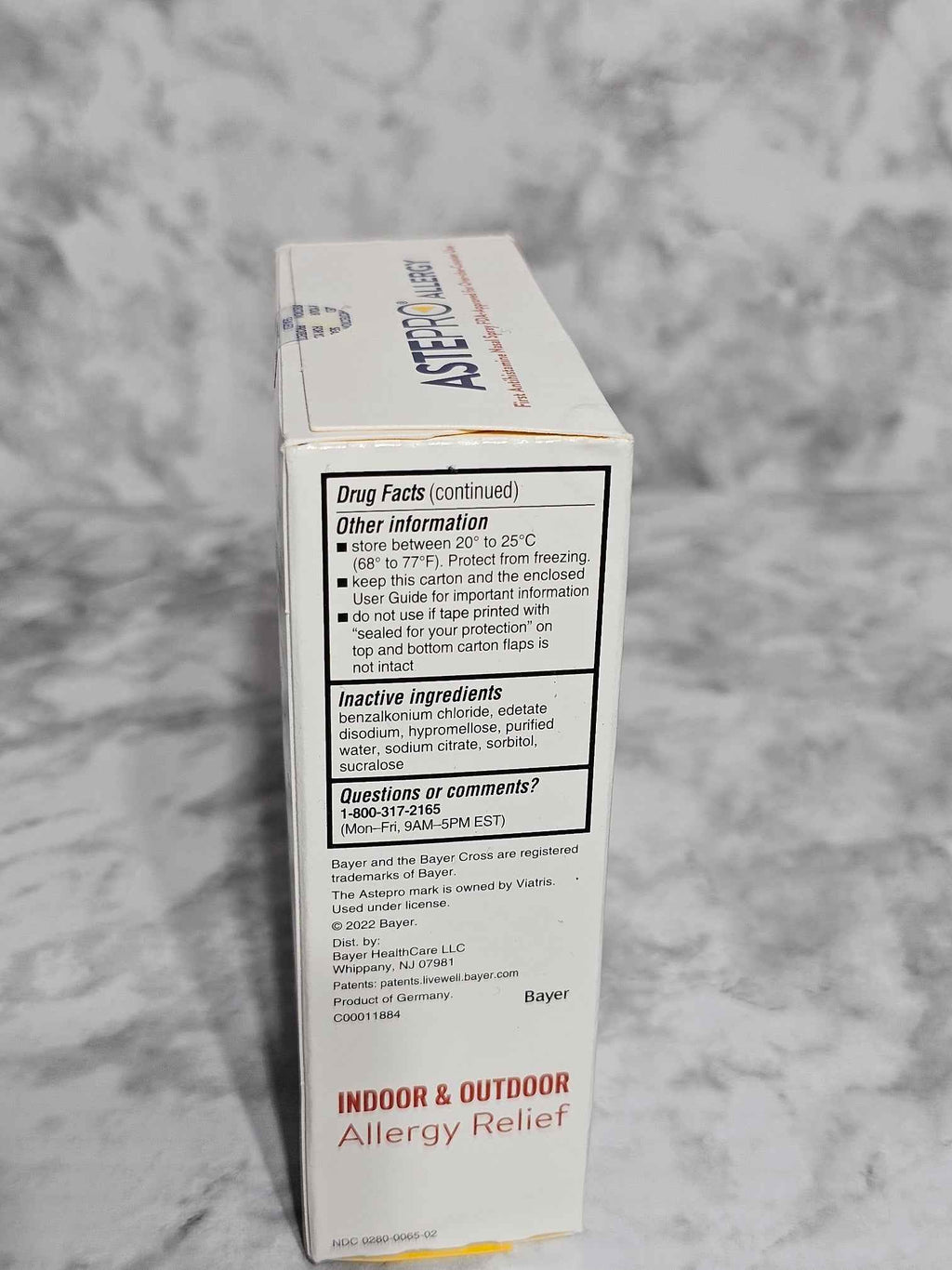 Astepro Allergy Antihistamine Nasal Spray - 200 Metered Sprays