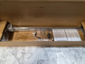 Actual American Standard Edgemere 7018018.002 chrome towel bar in its open original box with mounting hardware and instructions