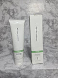 Actual Rodan + Fields SOOTHE Calming Gel Cleanser 125 mL tube and retail box on a marble-patterned surface.
