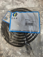 Packaged heating element with ERP label on a marble surface