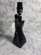 Room & Retreat Mini Twisted Table Lamp Base - Matte Black