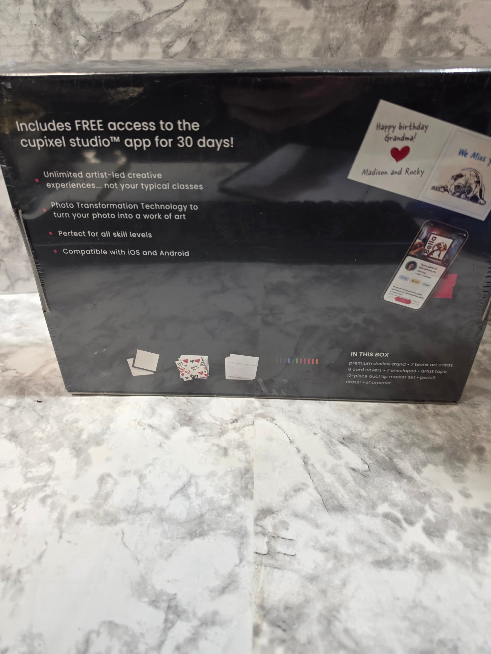 Cupixel AR Greeting Card Art Experience Set