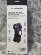 DonJoy Bionic Comfort Hinged Knee Brace, L/XL, Black/Green – New in Box
