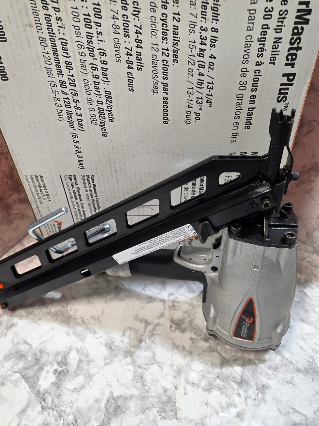 Paslode PowerMaster Plus F-350S 30-Degree Framing Nailer (NEW)