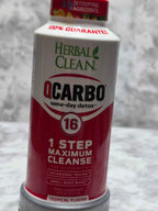 Herbal Clean QCarbo 16 Same-Day Detox, Tropical Flavor, 16 fl oz
