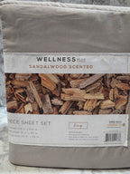 Wellness Plus Sandalwood Scented 6-Piece Sheet Set – King