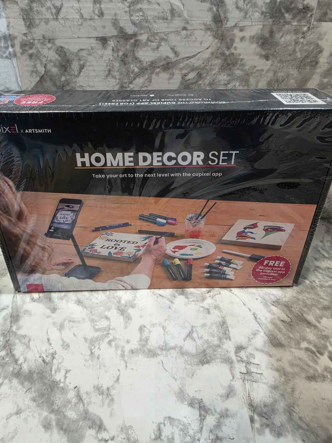 Cupixel x Artsmith Home Decor Set – App-Guided Painting Kit