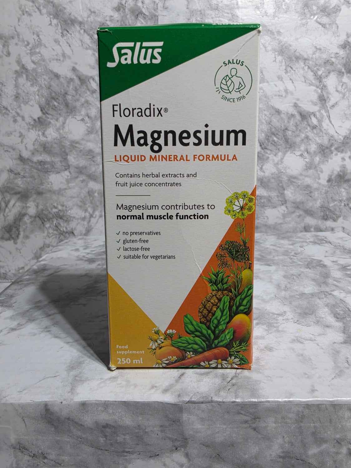 Salus Floradix Magnesium Liquid Mineral Formula, 250 ml