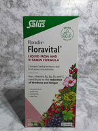 Salus Floradix Floravital Liquid Iron and Vitamin Formula, 500 ml