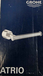 Grohe Atrio Toilet Paper Holder — SuperSteel Matte (40313DC3)