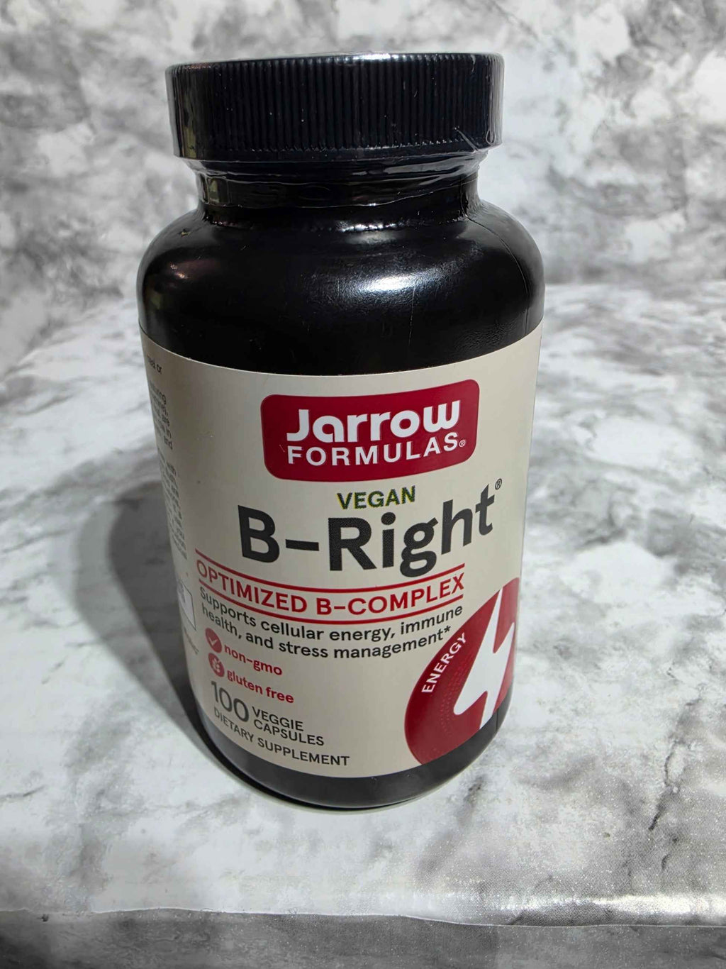 Jarrow Formulas B-Right Optimized B-Complex, 100 Veggie Capsules
