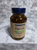 Wiley's Finest Wild Alaskan Fish Oil Easy Swallow Minis, 180 Softgels