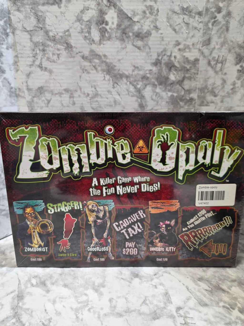 Zombie-opoly Board Game - A Killer Game Where the Fun Never Dies!