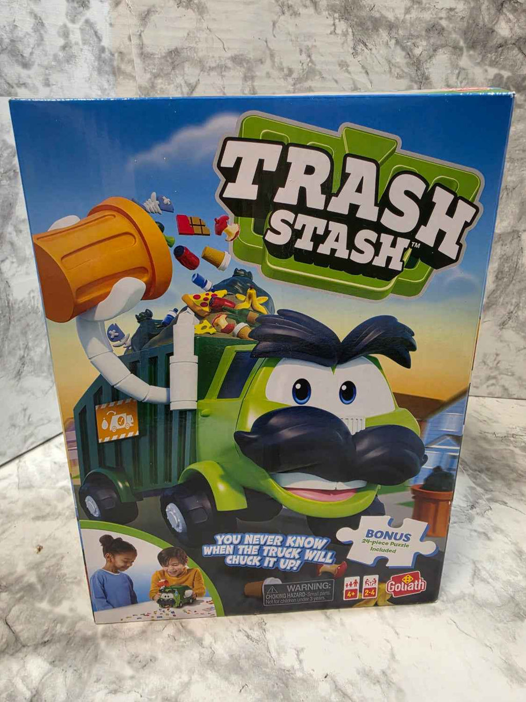 Goliath Trash Stash Kids Action Game – New & Sealed