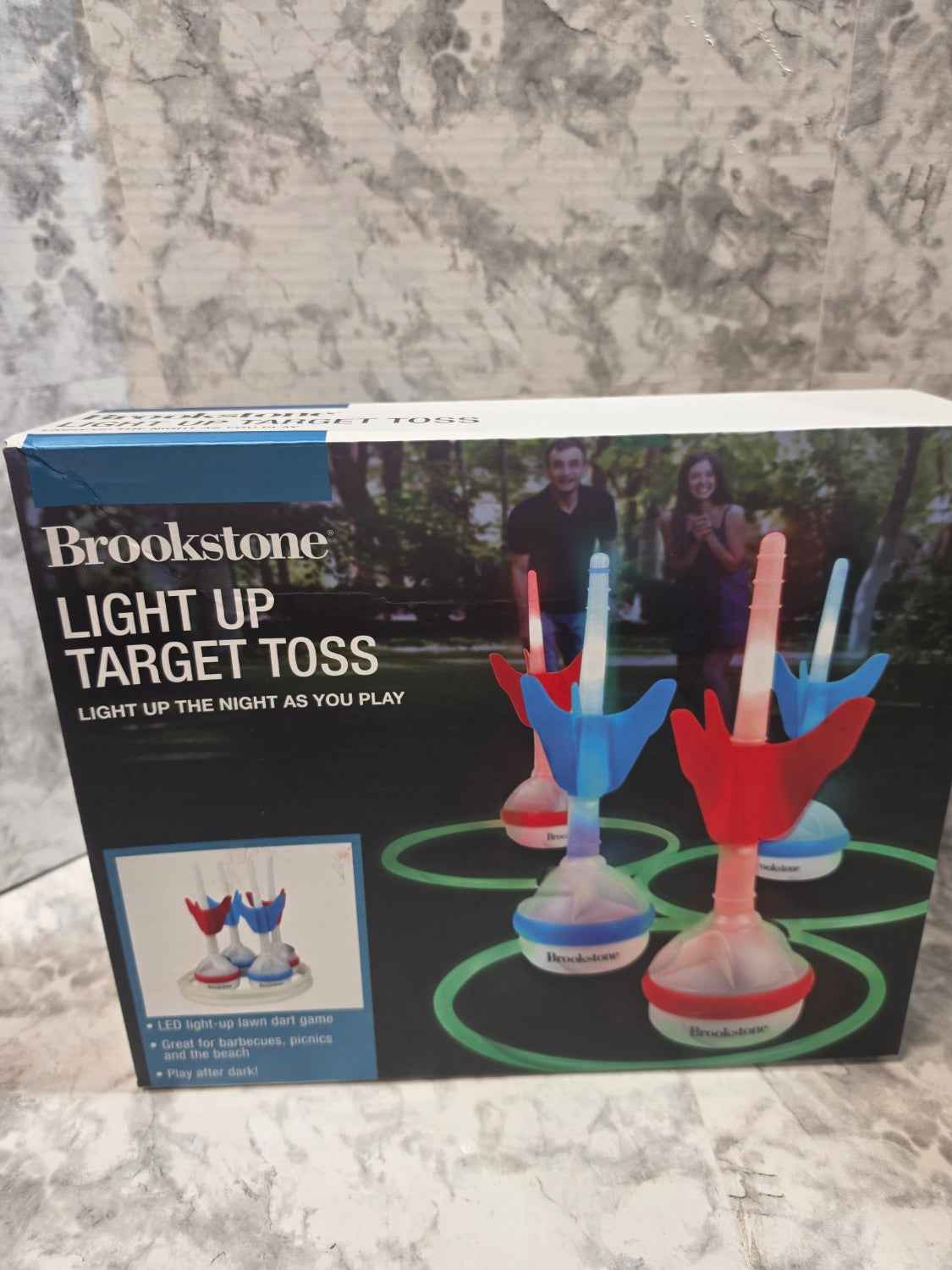 Brookstone Light Up Target Toss Game