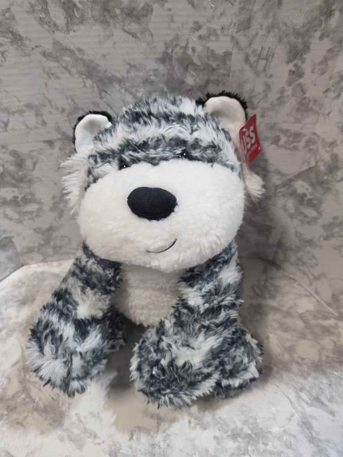 Russ Jazwares 14" Zebra Plush Toy w/ Adoption Certificate