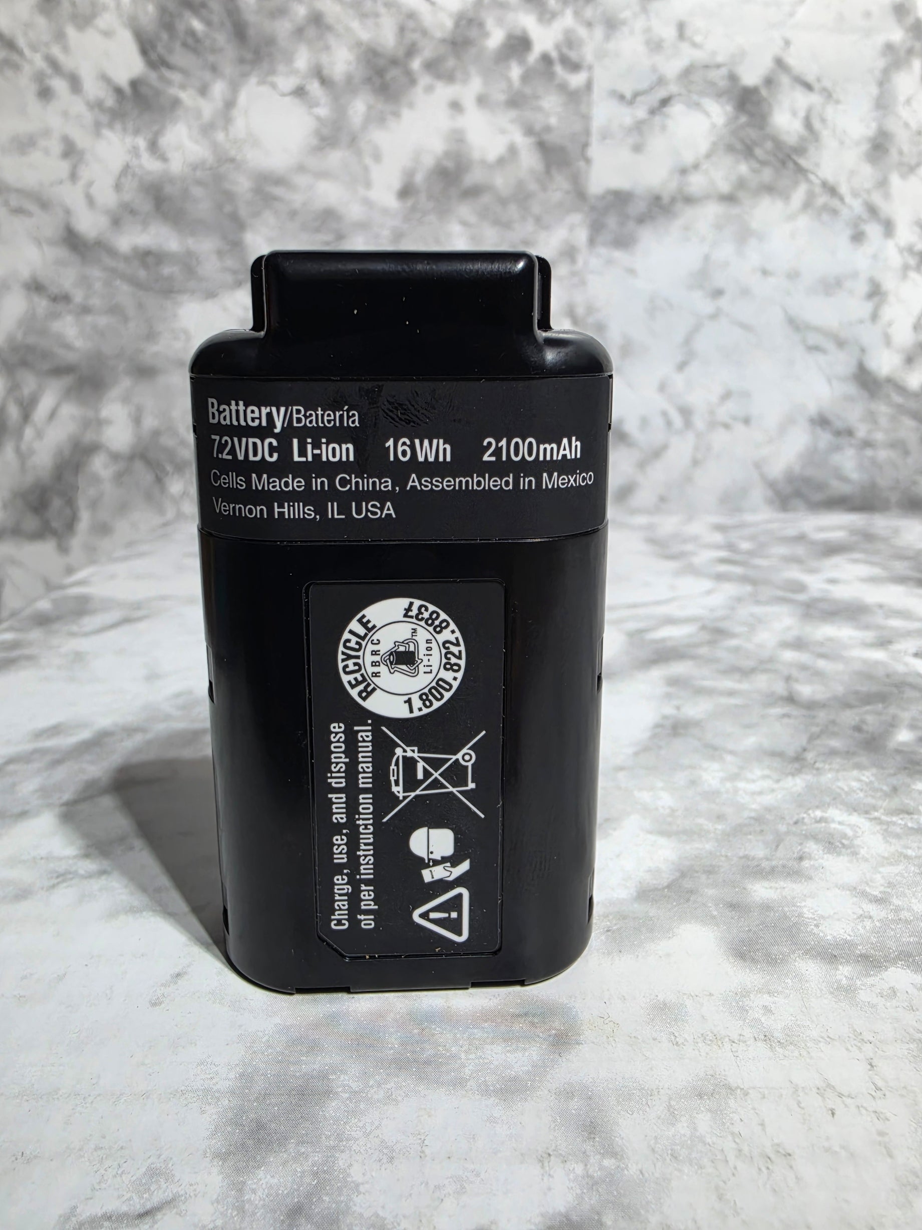 Paslode 7.2V Li-ion Rechargeable Battery (2100mAh) - New (No Box)