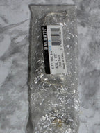 Packaged item with a label on a marble surface