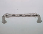 Baldwin 4" CTC Couture Cabinet Pull - Satin Nickel Finish (Estate Collection)