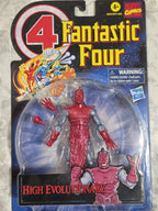Marvel Comics Fantastic Four High Evolutionary action figure in packaging on a gray surface