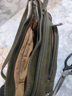MultiSac Summerville East West Crossbody Bag - Olive Green (New with Tags)