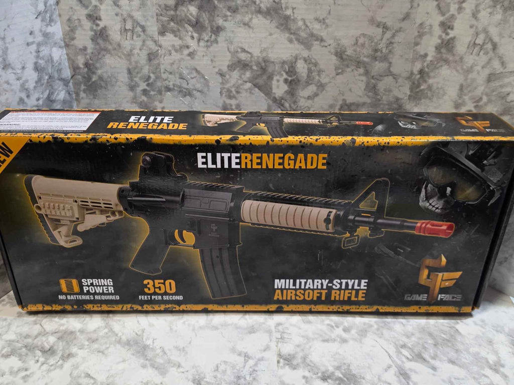 Game Face Elite Renegade Spring-Powered Airsoft Rifle - Model GFR37