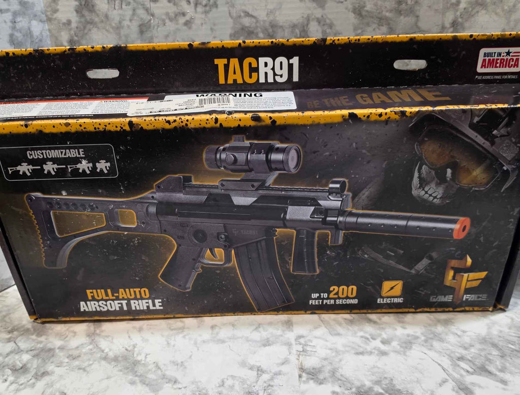 Game Face TACR91 Full-Auto Electric Airsoft Rifle - New