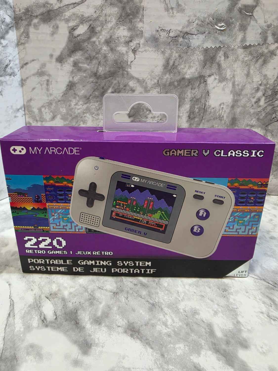 My Arcade Gamer V Classic - 220 Built-In Retro Games Portable Handheld (NIB)