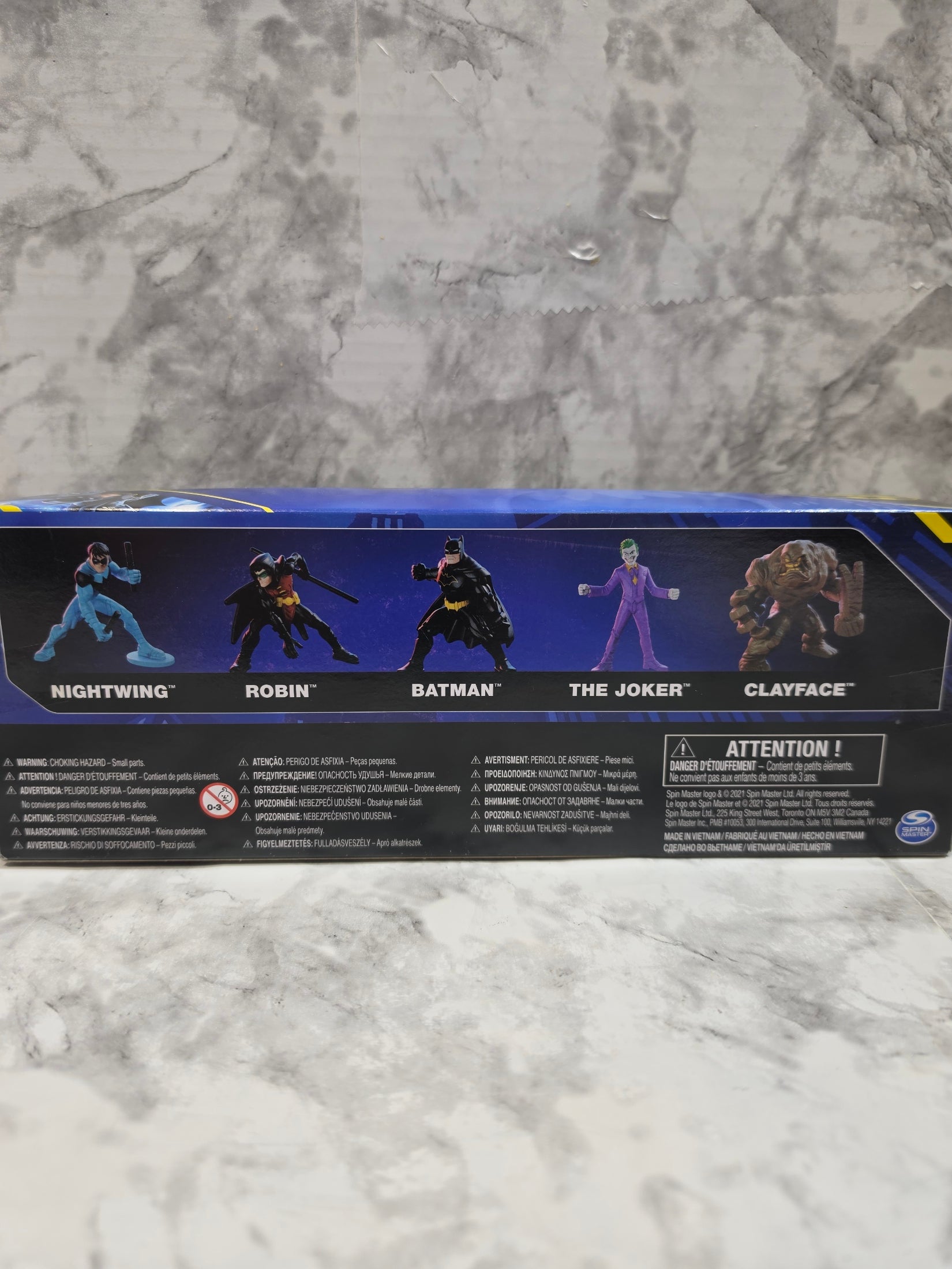 DC Comics Batman, Robin & Nightwing vs. The Joker & Clayface — 5-Figure 2" Mini Pack